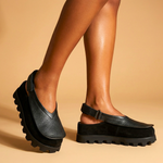 Gaia | Slip-On Skor i Läder