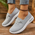 Wilma | Slip-On Sneakers Med Bred Tåbox