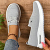 Wilma | Slip-On Sneakers Med Bred Tåbox