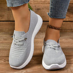 Wilma | Slip-On Sneakers Med Bred Tåbox