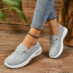 Wilma | Slip-On Sneakers Med Bred Tåbox