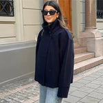 Selma | Kavaj Med Bred Krage