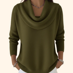 Juliette™ | Sweter z Wbudowanym Szalem
