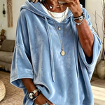 Luana | Hoodie i Sammetslen Velour
