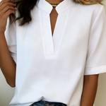 Margaux | Blus med Raffinerad Krage