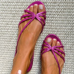Ginevra | Sandaler med guldfinish