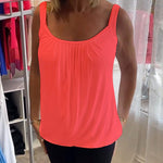 Estelle - Blus i plisserad bomull
