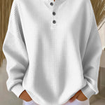 Mirabel™ | Bluza z Wafelkowym Splotem