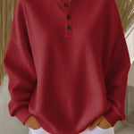 Mirabel™ | Bluza z Wafelkowym Splotem