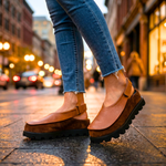 Gaia | Slip-On Skor i Läder