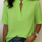 Margaux | Blus med Raffinerad Krage