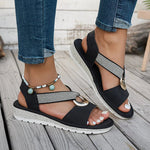 Zéphiriane | Eleganta sandaler med justerbart stöd