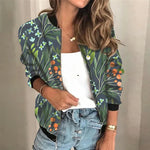 Linde | Bomberjacka Med Blomstertryck