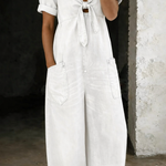 Maya | Jumpsuit i jeans med V-ringning