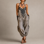 Astrid | Jumpsuit med broderi