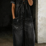 Maya | Jumpsuit i jeans med V-ringning