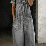 Maya | Jumpsuit i jeans med V-ringning