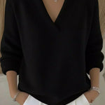 Vivelle™ | Sweter z Dekoltem V