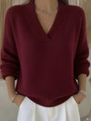 Vivelle™ | Sweter z Dekoltem V