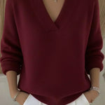 Vivelle™ | Sweter z Dekoltem V