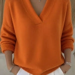 Vivelle™ | Sweter z Dekoltem V