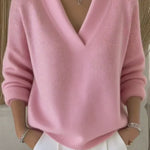 Vivelle™ | Sweter z Dekoltem V