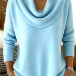Juliette™ | Sweter z Wbudowanym Szalem