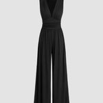 Jumpsuit med ribbad struktur