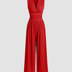 Jumpsuit med ribbad struktur