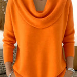 Juliette™ | Sweter z Wbudowanym Szalem