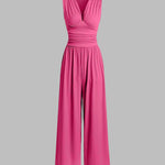 Jumpsuit med ribbad struktur