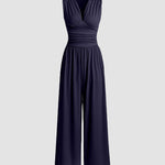 Jumpsuit med ribbad struktur