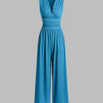 Jumpsuit med ribbad struktur
