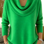 Juliette™ | Sweter z Wbudowanym Szalem