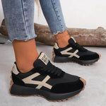 Frida | Sneakers Med Panelmönster