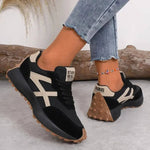 Frida | Sneakers Med Panelmönster