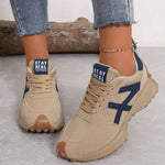 Frida | Sneakers Med Panelmönster