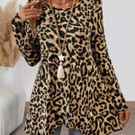 Noor - Elegant tunika i leopardmönster