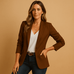 Rosalind | Figursydd Blazer Med Slag