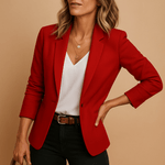 Rosalind | Figursydd Blazer Med Slag