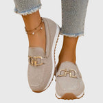 Elsie | Ortopediska Loafers med Bitdetalj