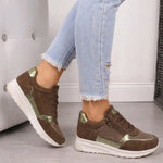 Camilla | Sneakers Med Dragkedja Och Glittrig Ytah