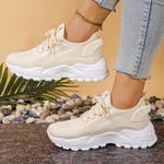 Maica | Sneakers Med Snörning Och Kraftig Sula