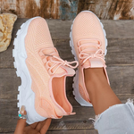 Maica | Sneakers Med Snörning Och Kraftig Sula