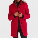 Ingrid | Vinterkappa Med Ståkrage