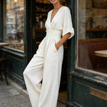Élise | Jumpsuit med knytband i midjan