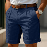 Cazel | Chinoshorts med veck